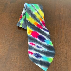 REALLY COOL TIE-DYE TIE!!! SICK DESIGN! 🔥✌🏻🌈